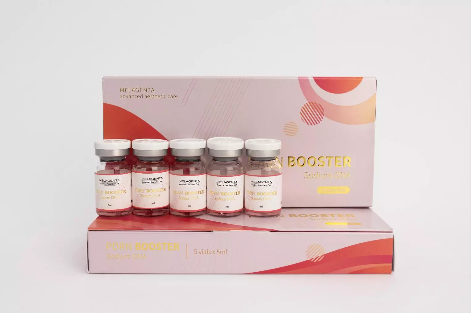 Melagenta-Skin Melagenta Skin booster Sodium DNA 5 vials/5 ml - Image 1